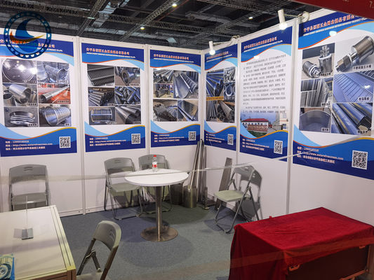 Polished Surface Stainless Steel 316L Johnson Wire Wrap Screen With Support Rod 2*3mm