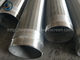 AISI 304 Profile Wire Downhole Slotted Tube For Geothermal Wells