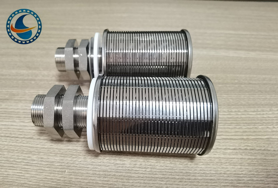 Wedge Wire Screen Filter 304 Stainless Steel Water Nozzle With M24 Threaded