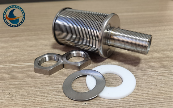 Wedge Wire Screen Filter 304 Stainless Steel Water Nozzle With M24 Threaded