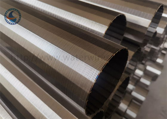 Gb Thép không gỉ 316 Dây nêm màn hình Lưới Khe 0,15 Mm