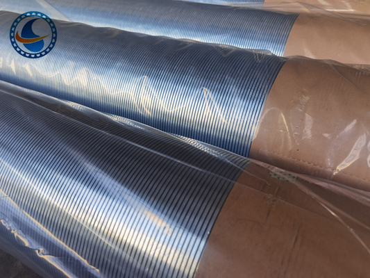 Màn hình giếng nước mạ kẽm carbon thấp sâu 100 thanh Sức mạnh thu gọn Od 219mm