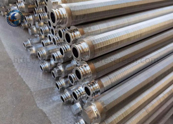 Màn hình ống nước bọc dây chống kiềm bằng thép không gỉ