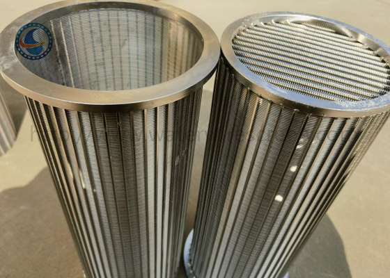 SS 316 Slot 40 Whedge Wire Screen Filter Johnson loại
