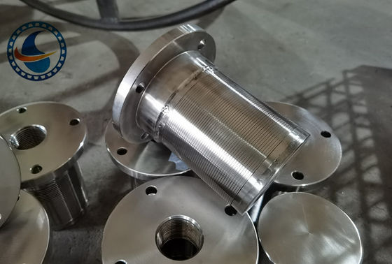 Kết nối cuối Stainless Steel 304 Wedge Vee Wire Screen với lỗ hình vẹt
