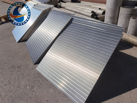 620mm chiều rộng thép không gỉ AISI 316L tấm màn hình sợi lưỡi với bề mặt rửa axit