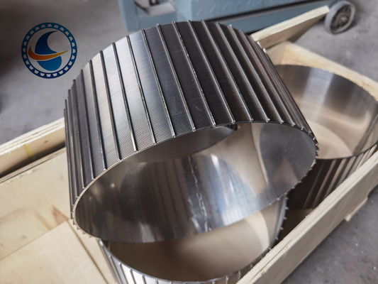 Hiệu quả Sus Full Weld Wedge Wire Screen Trong Điều kiện làm việc áp suất cao