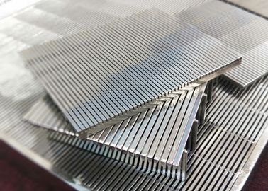 Johnson Slot Sieve Wedge Wire Screen Screen Panels Tấm thép không gỉ để lọc bột giấy