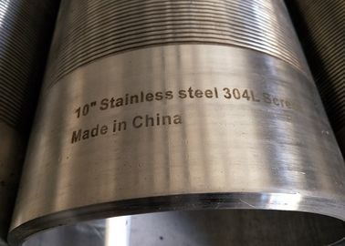 SS 304L cao độ bền liên tục khe cắm cát điều khiển nước dây màn hình