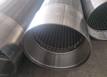Khe 40 Ống màn hình giếng nước Ss304 Dây hình chữ V