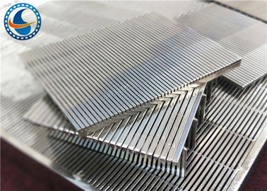 Thép không gỉ Arc Wedge Wire Screen Panel cho máy đào