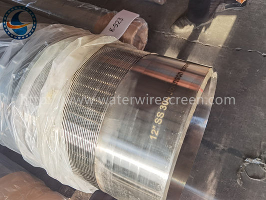 Màn hình dây nước bằng thép không gỉ 100 thanh được sử dụng trong giếng sâu để kiểm soát cát