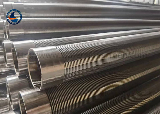 Thép không gỉ 304 Dây quấn màn hình Vết thương Ống nêm 3 inch