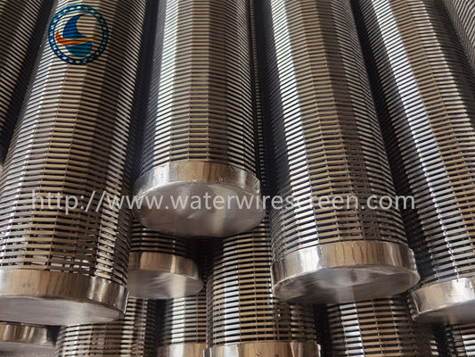 Màn hình dây nêm 20-200 Micron Johnson tùy chỉnh bằng thép không gỉ