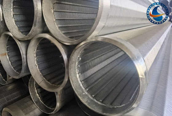 Bộ lọc màn hình dây nêm mạ kẽm mạ kẽm thấp 6-5 / 8 