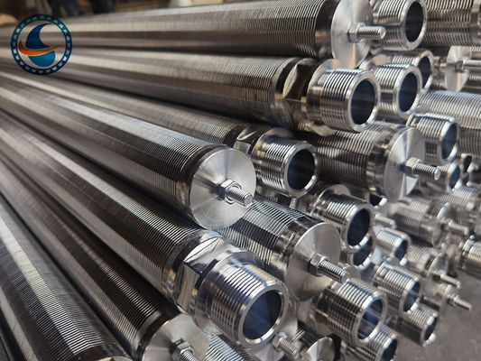 Dầu dư Hydro hóa tự động rửa ngược Ống màn hình nêm dây