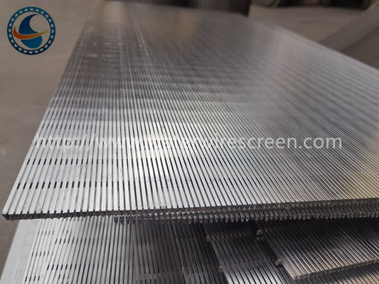 Bể lọc bia cấp thực phẩm Thép không gỉ 304 Tấm sàng dây nêm