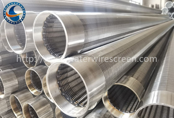 Bọc dây Johnson Màn hình điều khiển cát bằng thép không gỉ 304 Chiều dài 2900mm