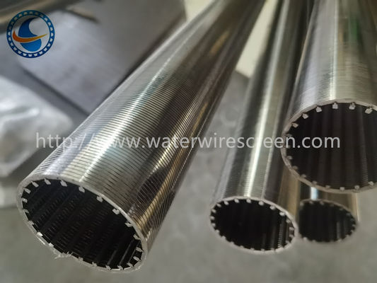 Ống màn hình dây nêm Odm bằng thép không gỉ 316l được hàn đầy đủ