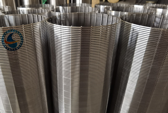 Ce Thép không gỉ 316l Cấu hình ống màn hình nêm