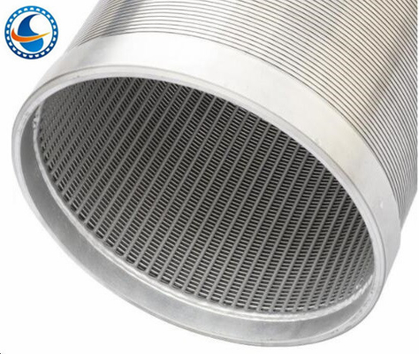 Màn hình quấn dây rãnh liên tục Vee để khoan giếng sâu