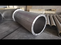 SS 304 Profile Reverse Wedge Vee-Wire Screen Pipes (các ống kính màn hình bằng sợi vít)