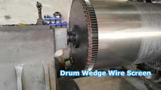 Video sản xuất màn hình dây nêm trống