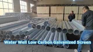Màn hình mạ kẽm carbon thấp 50 bar với vòng hàn